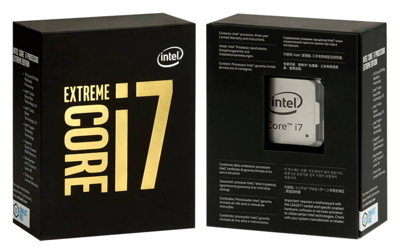Intel I7 Procesador